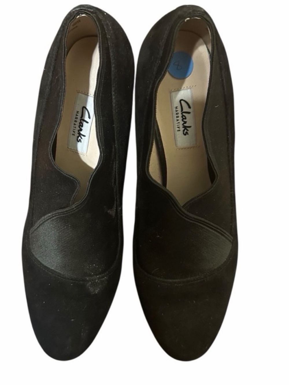 Clarks Black Women's Heels - Picture 5 of 9